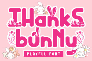 thanks-bunny-font