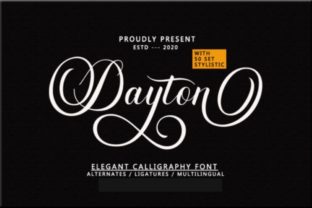 dayton-script-font