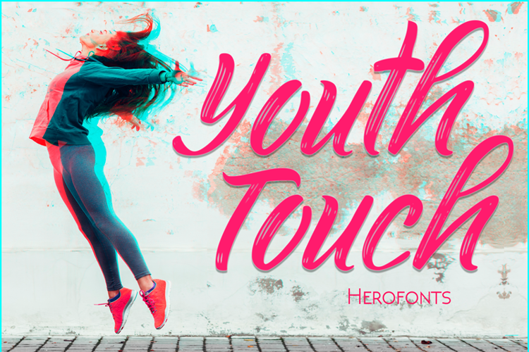 youth-touch-font