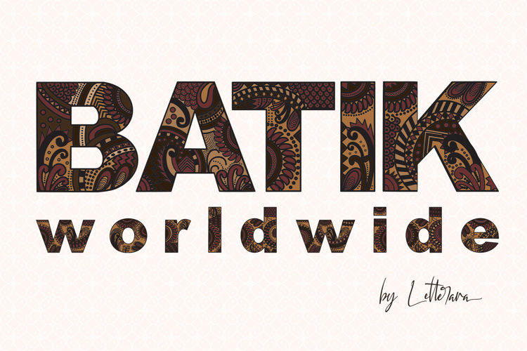 batik-worldwide-font