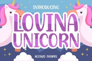 lovina-unicorn-font