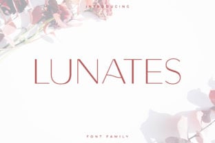 lunates-font