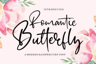 romantic-butterfly-font