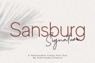 sansburg-font