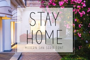 stay-home-font