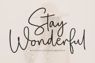 stay-wonderful-font