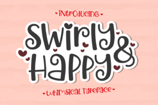 swirly-happy-font