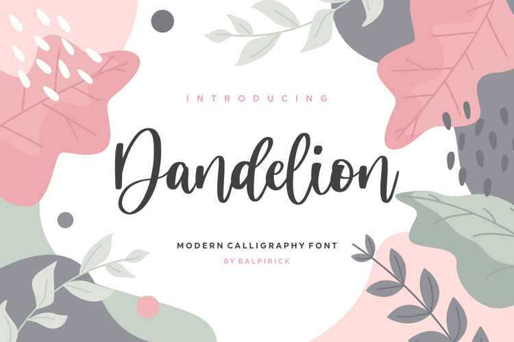dandelion-font