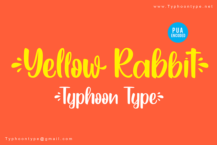 yellow-rabbit-font