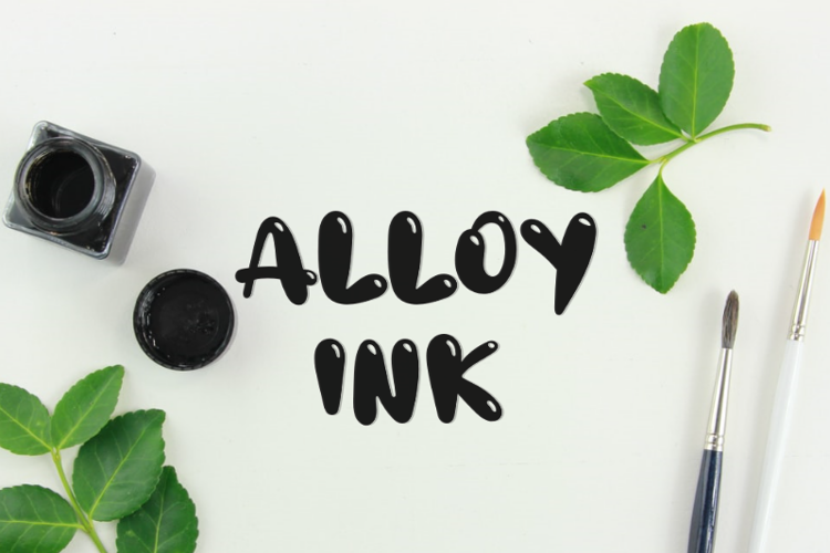 a-alloy-ink-font
