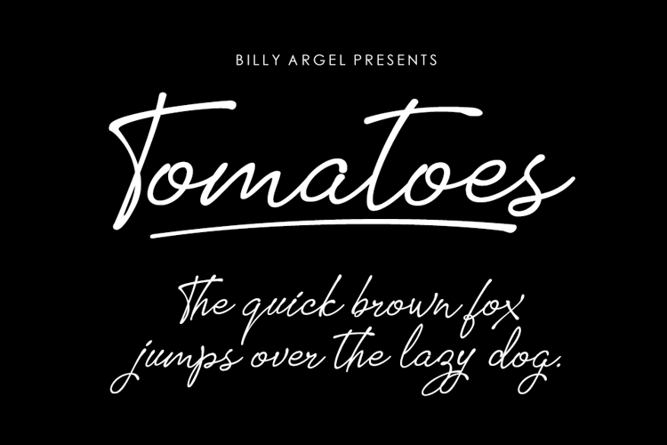 tomatoes-font