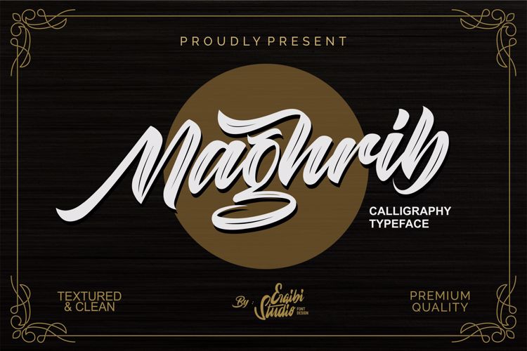 maghrib-font