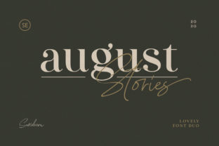 august-stories-font