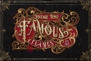 famous-flames-font