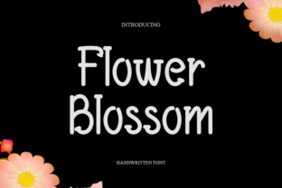 flowers-blossom-font