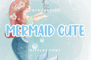 mermaid-cute-font