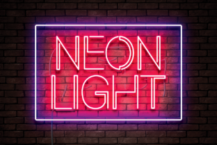 neon-light-font