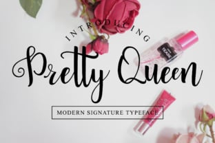 pretty-queen-font