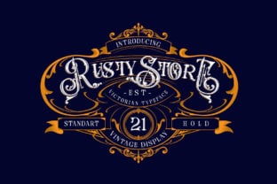 rusty-store-font