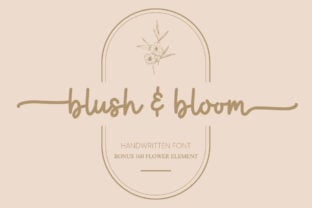 blush-bloom-font
