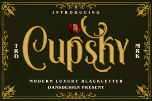 cupsky-font