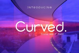 Download Curved Font Font for free | Font Style