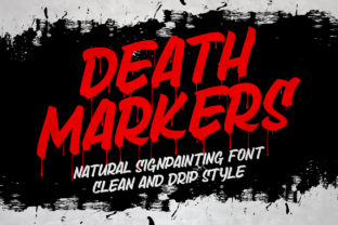 death-markers-font
