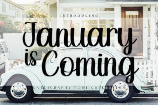 january-is-coming-font