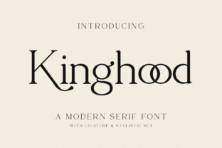kinghood-font