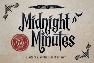 midnight-minutes-font