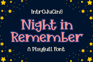 night-in-remember-font