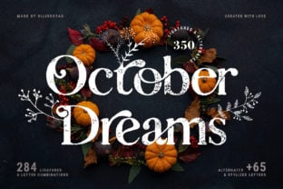 october-dreams-font