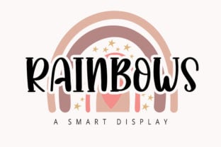 rainbows-font