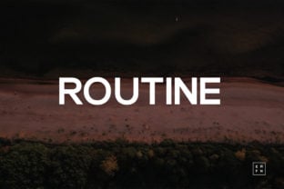 routine-font