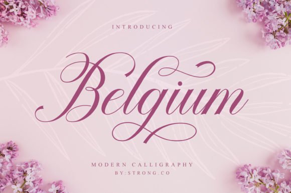 belgium-font