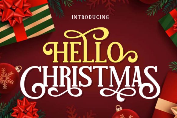 hello-christmas-font