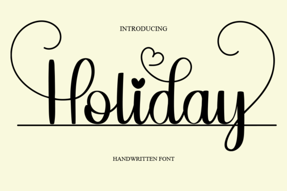 holiday-font