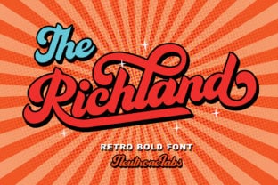 the-richland-font