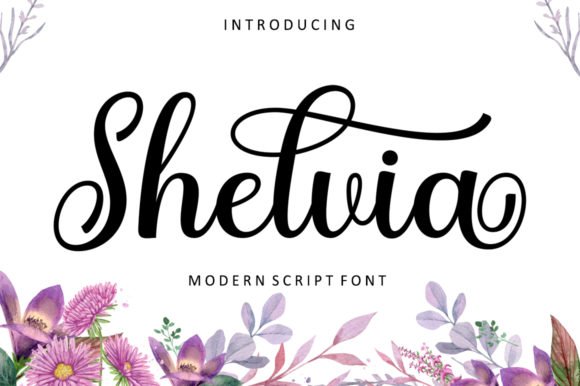 shelvia-font