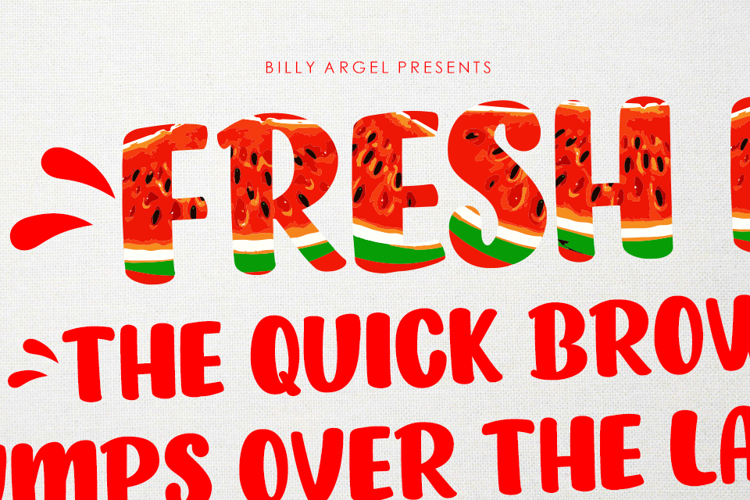 fresh-fruit-font