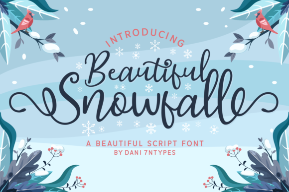 beautiful-snowfall-font