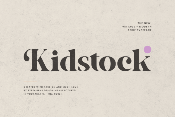 kidstock-font