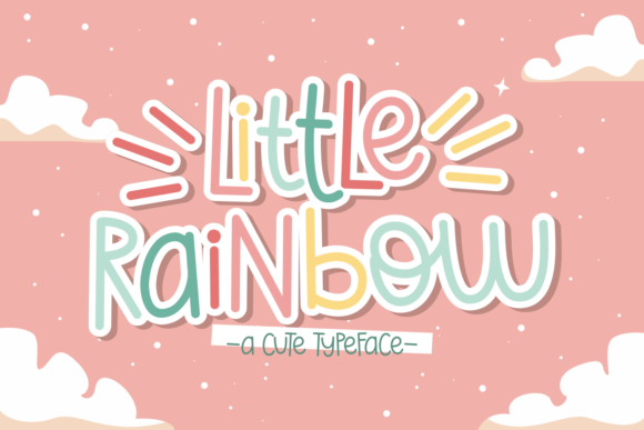 little-rainbow-font