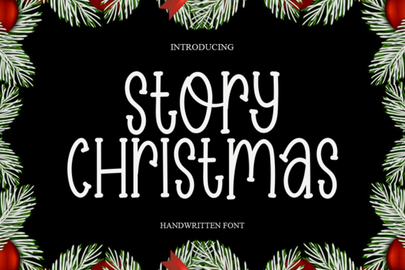 story-christmas-font