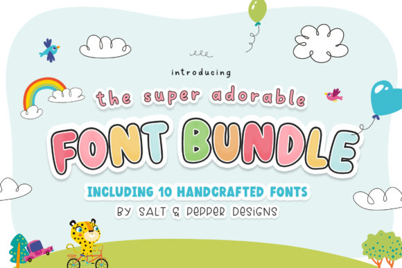the-adorable-bundle-font