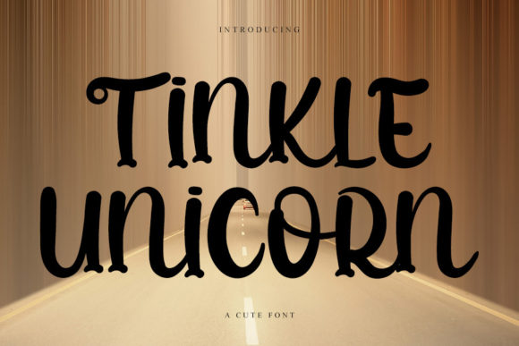 tinkle-unicorn-font