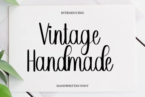 vintage-handmade-font