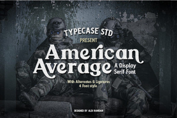 american-average-font