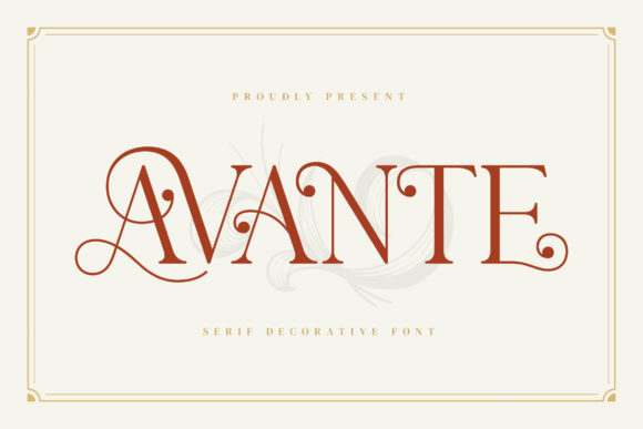 avante-font