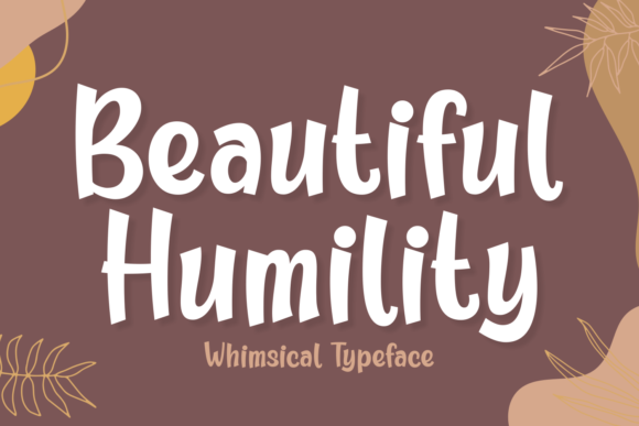 beautiful-humility-font